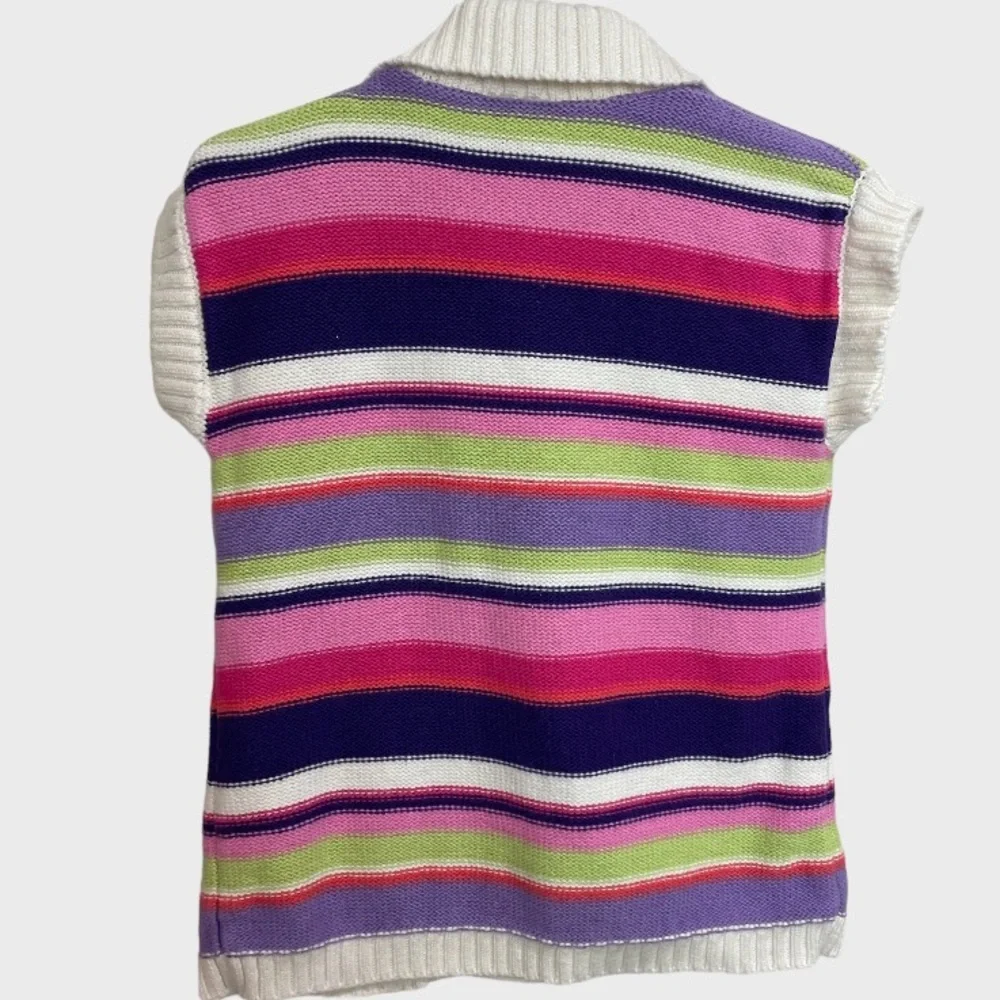 2013 Gymboree Corgi Line Multi Stripe Sweater size 2T - Picture 6 of 10